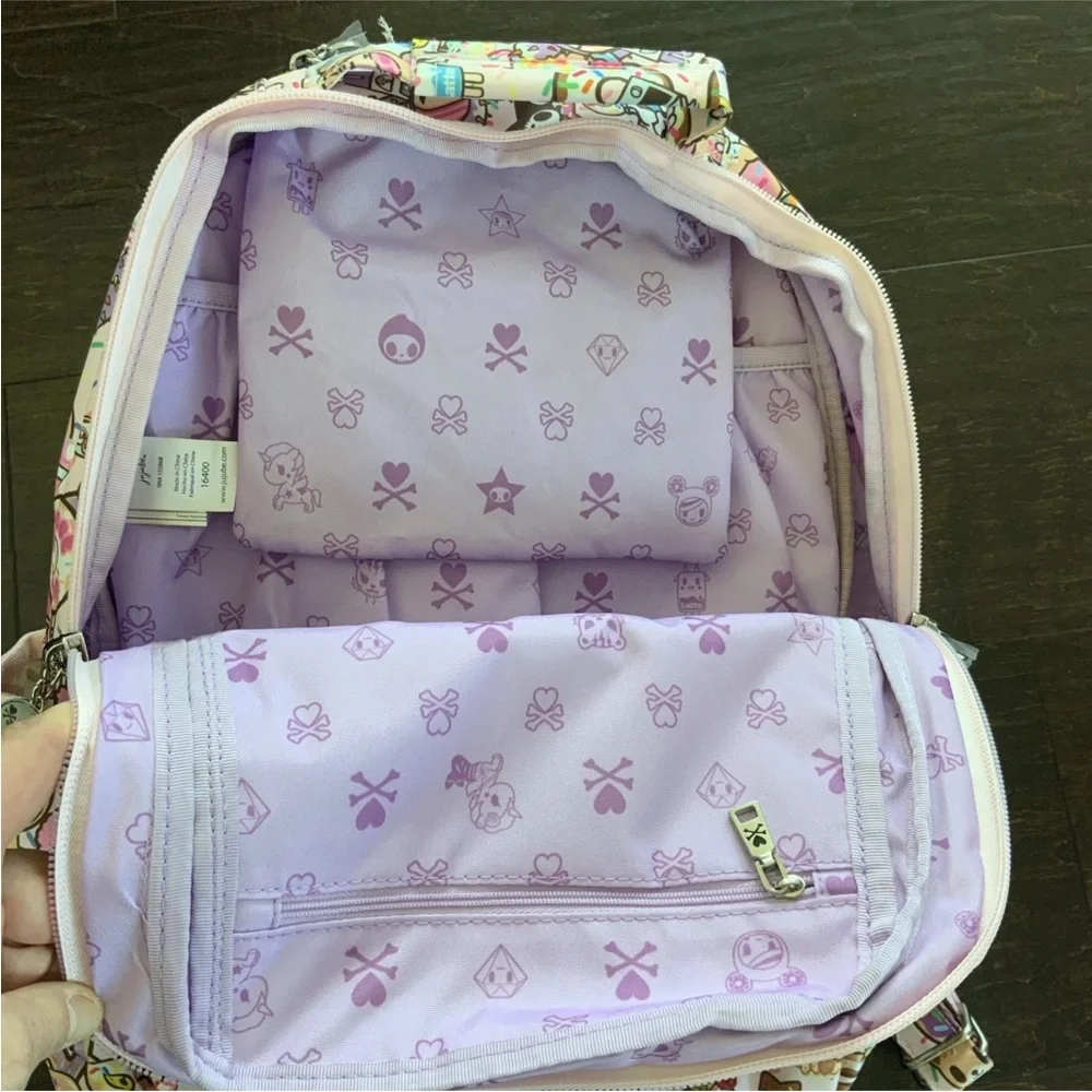 JuJuBe x Tokidoki Donutella Sweet Shop 2.0 Backpack NWT - Picture 7 of 8